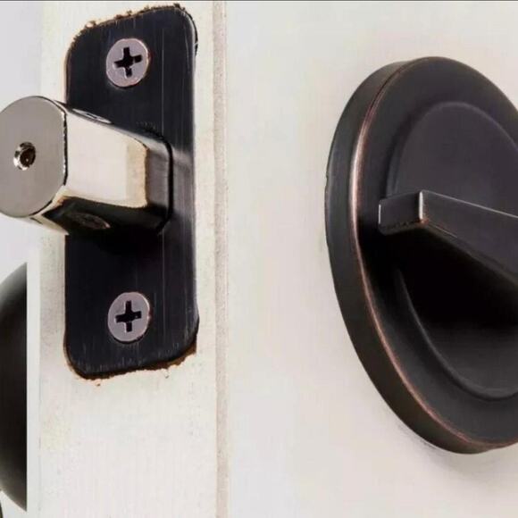 Hyper Tough Keyed Entry Deadbolt Dead Bolt Lock Oil Rubbed Bronze (D) - Picture 2 of 5